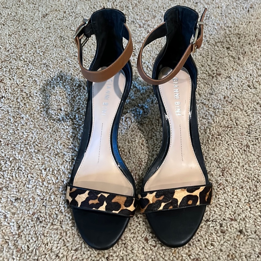 Leopard Low Heels